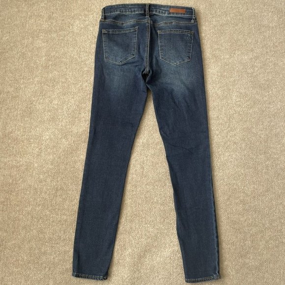 Articles of Society Jeans Womens 26 Skinny Dark Wash Stretch Denim Pants Jegging - Picture 10 of 13